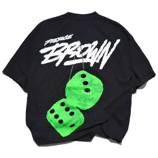 Dice T-Shirt - Green / Off-Black