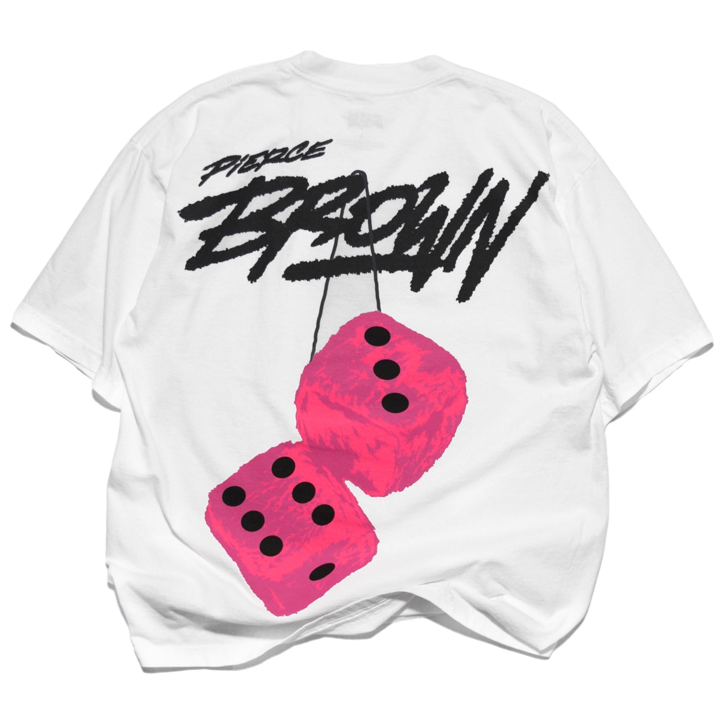 Dice T-Shirt - Pink / White